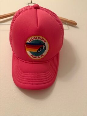 Hat Neon Pink Trucker